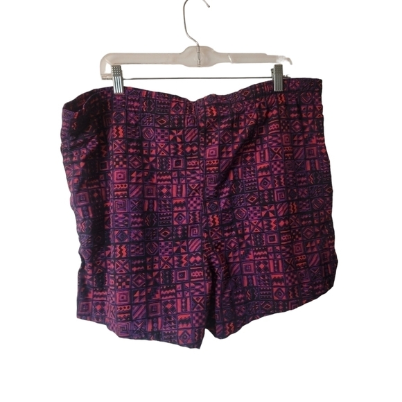 VINTAGE 90s Cheetah print swim trunks - Picture 3 of 7